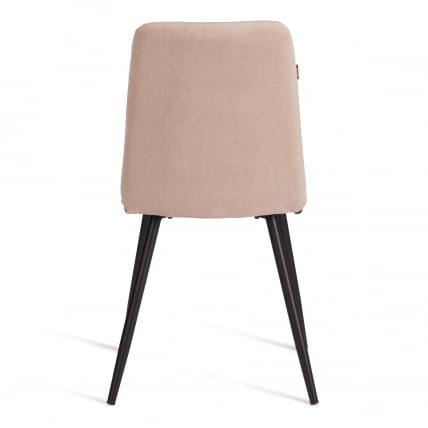 Стул обеденный Асти флок , 47х54х86, бежевый, 7 / Asti_3