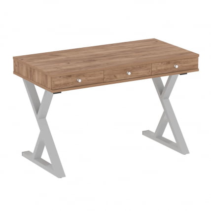 Стол письменный ХОМЕ ОФФИCЕ ВР.СП-1-118.М Дуб Табак/Серый металл / HOME OFFICE VR.SP-1-118.M_0