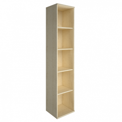 Стеллаж высокий угловой Рива А.СУ-1 Клен / Riva_0