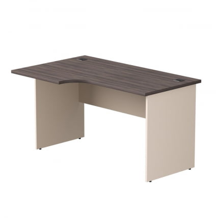 Стол эргономичный с опорами ЛДСП Еверпроф ЕВО 254С013 (левый) Дуб Пасадена Кашемир / Everprof EVO 254S013_0