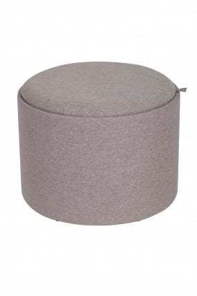 Пуф-столик с ящиком Хюгге Л рогожка Бежевый / L_0