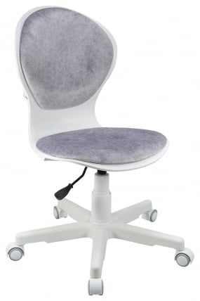 Кресло 1139 ФВ ПЛ Вхите велюр Блисс 09 аметист / FW PL White Bliss_0