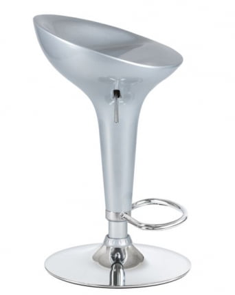 Стул барный ДОБРИН БОМБА (серебряный металлик) 2 шт / DOBRIN BOMBA_3