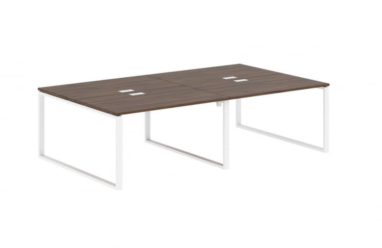 Бенч-система ЕДИС ЕКВСТ 2716 Дуб Денвер темный Белый / EDIS EQWST_0