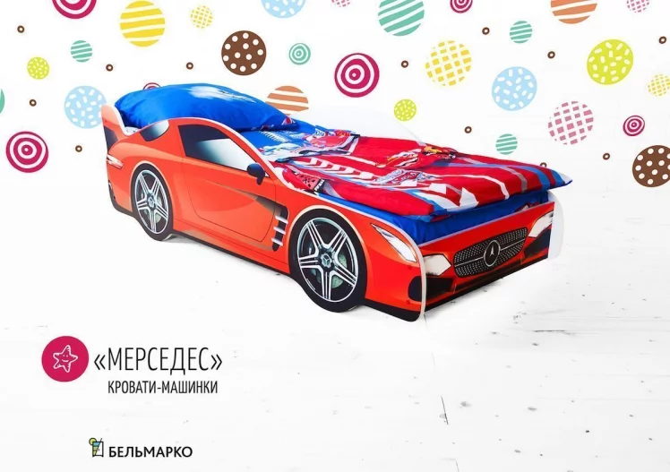 Кровать-машинка Мерседес / Mercedes_0