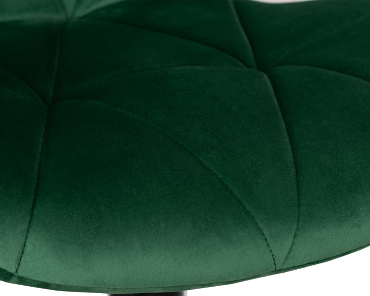 Стул барный ДОБРИН БАРНИ БЛАCК (зеленый велюр (МДЖ9-88)) / DOBRIN BARNY BLACK (MJ9-88))_6