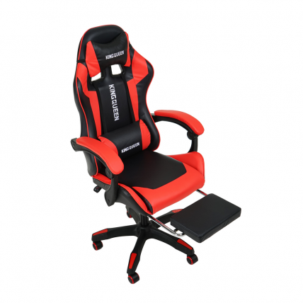 Кресло 1206 КИНГКУЕЕН цвет черный/красный с массажем 1206-блаcк-ред-масс / KINGQUEEN 1206-black-red-mass_6