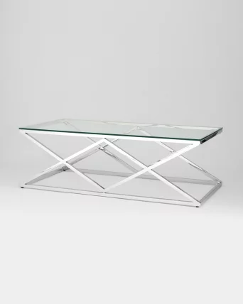 Стол журнальный ИНСИГНИЯ 120кс60 Серебро / 120x60_1
