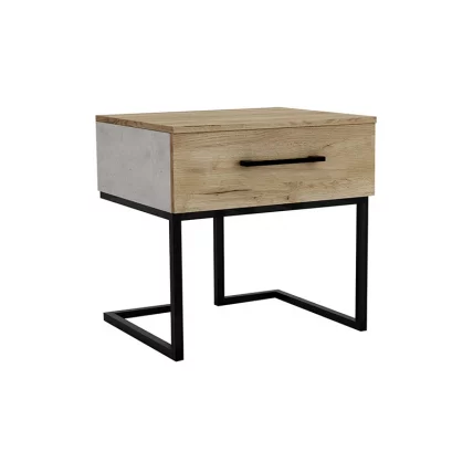 Тумба прикроватная Лофт Дуб натур/Бетон / Loft_0