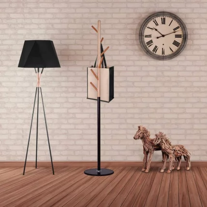 Вешалка-стойка БРАБИКС CР-1906 на мраморном диске Черный / BRABIX CR-1906_4