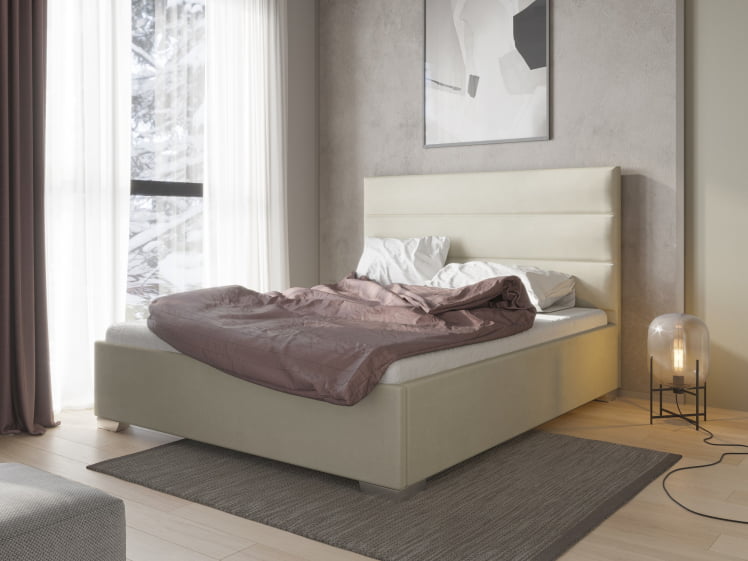 Кровать Вивиен 80кс200 велюр Севен 115 / Vivien 80x200 Seven_1