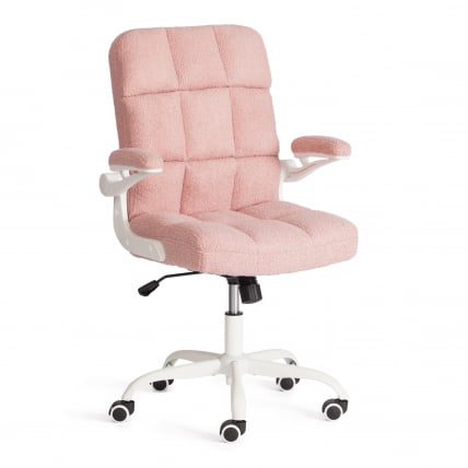 Кресло офисное Лугано Вх ткань теддй, розовый / Lugano Wh teddy,_0