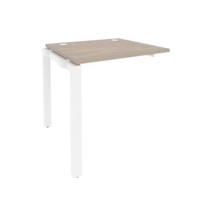Наборный элемент рабочей станции на П-образном м/к ОНИКС О.МП-1.НРС-0.7 Дуб Аттик/Белый / ONIX O.MP-1.NRS-0.7_0