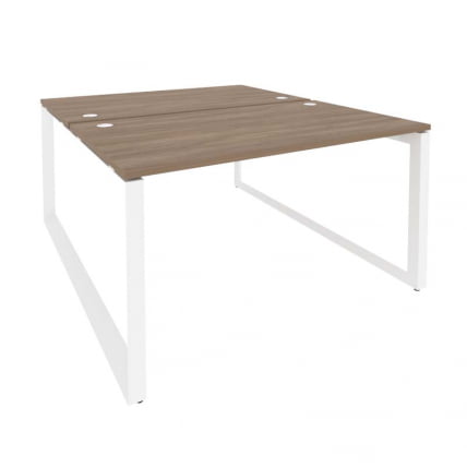 Рабочая станция на О-образном м/к ОНИКС О.МО-Д.РС-2.3.8 Дуб Аризона/Белый / ONIX O.MO-D.RS-2.3.8_0