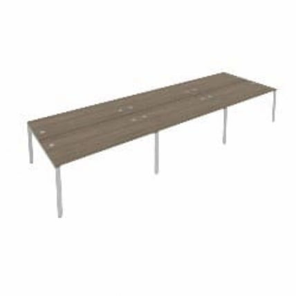 Рабочая станция на 6 раб.места Метал Сйстем Б.СМ-6.4 Вяз/Серый / Metal System_0