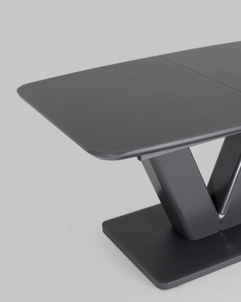 Обеденный стол Вильнюс раскладной 160-200кс90 Серый / 160-200x90_4