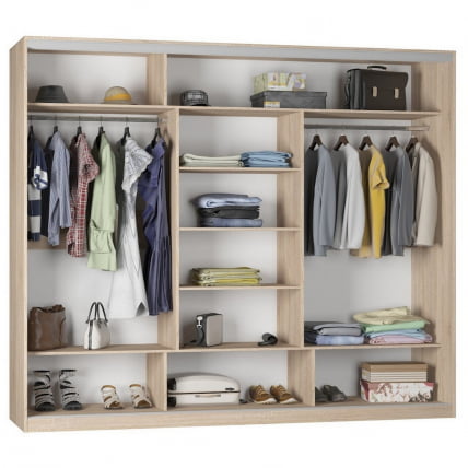 Шкаф-купе Б-230х270х60-2(ДКМ-Д8Д8Д8) / B-230х270х60-2(ДКМ-D8D8D8)_1