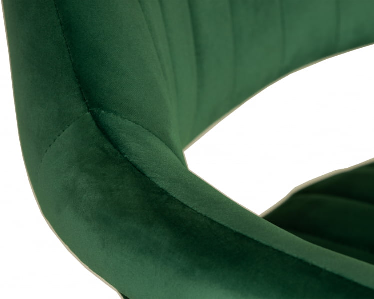 Стул барный ДОБРИН CХАРЛЙ БЛАCК (зеленый велюр (МДЖ9-88)) / DOBRIN CHARLY BLACK (MJ9-88))_7