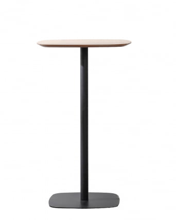 Стол барный Форм 60*60 Светлое дерево/черный / Form_0