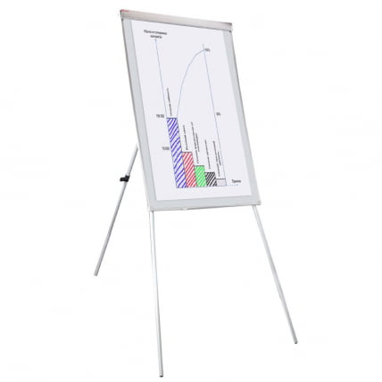 Доска-флипчарт магнитно-маркерная БРАУБЕРГ Екстра (70х100 см) / BRAUBERG Extra_0