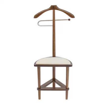 Вешалка со стулом ЛЕСЕТ Атланта Орех / LESET_1