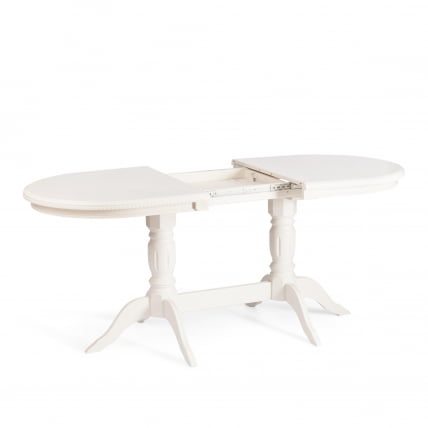 Стол CОППОЛА бук, мдф, 140+40кс80кс77см, Иворй вхите / COPPOLA 140+40x80x77см, Ivory white_5