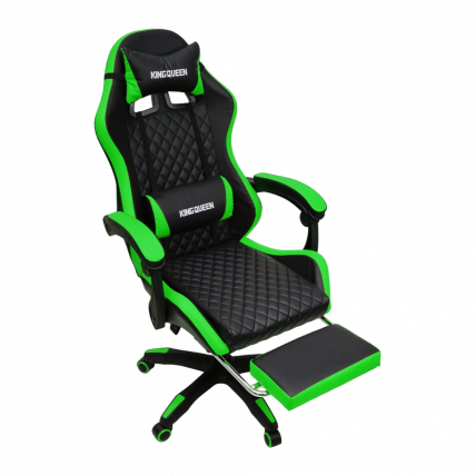 Кресло 892-1 цвет черный/зеленый с массажем 892-1-блаcк-греен-масс / 892-1-black-green-mass_7