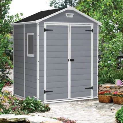 Сарай пластиковый МАНОР 6кс5 ДД / MANOR 6x5 DD_3