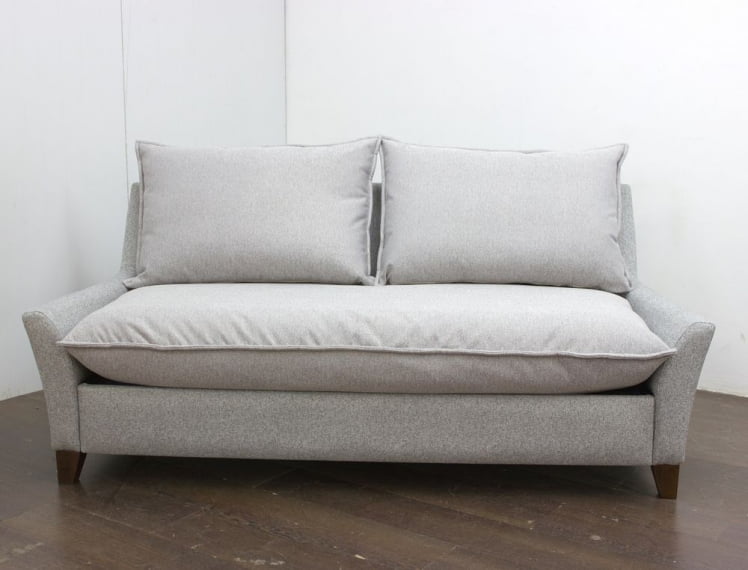 Диван тройной Хадсон рогожка Тафт Серый / Taft_1