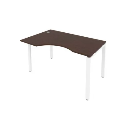 Стол письменный МЕТАЛ СЙСТЕМ Б.СА-2 Л Венге/Белый / METAL SYSTEM_0