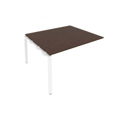 Проходной наборный элемент переговорного стола Метал Сйстем Б.ППРГ-3 Венге/Белый / Metal System_0