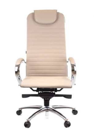 Кресло руководителя Еверпроф Деко Экокожа Бежевый / Everprof Deco_2