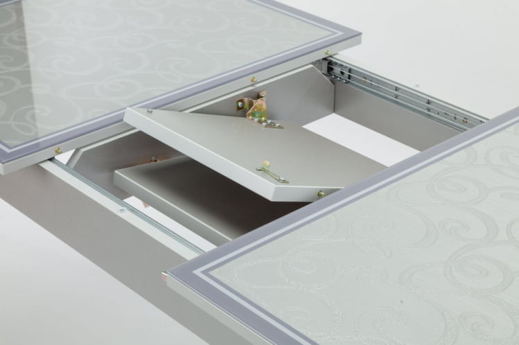 Столешница Чикаго КЗ (6191) серый,завитки серые_2