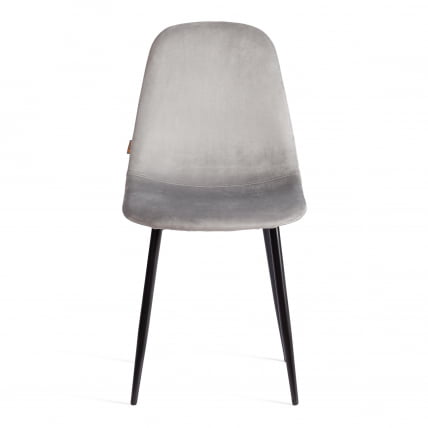 Стул БРЕЕЗЕ (мод. ДЖСC-58) Велюр/металл , 44 х 53 х 86 см, грей (серый) ХЛР 19 / черный / BREEZE (mod. JSC-58) grey HLR_4
