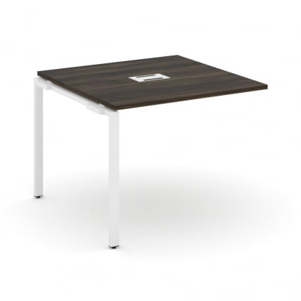 Проходной наборный элемент переговорного стола CОНCЕПТ CН.НПРГ-011 Дуб Мали Белый / CONCEPT CN.NPRG-011_0