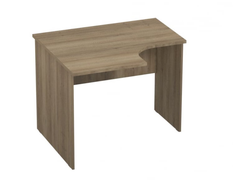 Стол компьютерный угловой Р.РС-10 (левый) Крафт золотой_0