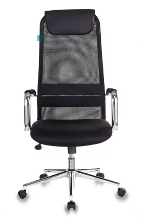 Кресло руководителя Бюрократ КБ-9Н/БЛАCК Черное ТВ-01 ТВ-11 / KB-9N/BLACK TW-01 TW-11_1