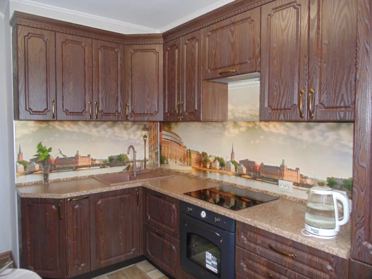 Глянцевый фартук (КОМПОЗИТ) КМ 23 / KM_5