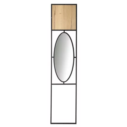 Панель для прихожей с зеркалом Лофт Дуб Натур / Loft_2