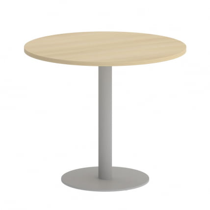 Стол журнальный круглый ХОМЕ ОФФИCЕ ВР.СП-5-90.1 Акация Лорка/Серый металл / HOME OFFICE VR.SP-5-90.1_0