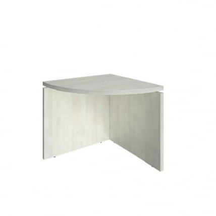 Элемент стола переговоров без опор ЙАЛТА ЛТ-СПУ Р Снежная Патина / YALTA LT-SPU R_0