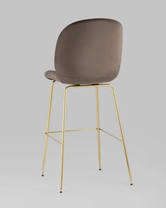 Стул барный Беетле голд Коричневый / Beetle gold_5