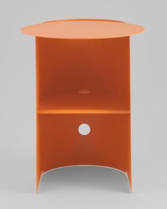 Журнальный столик Флоире металл оранжевый / Floire_5