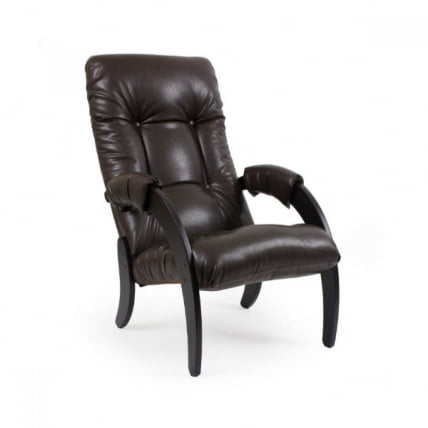 Кресло Модель 61 венге / Вегас лите амбер / Vegas lite amber_0