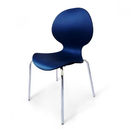 Стул пластиковый СХФ-008-Б Блуе / SHF-008-B Blue_0