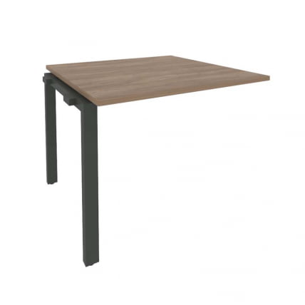 Проходной наборный элемент переговорного стола ОНИКС О.МП-НПРГ-1 Дуб Аризона/Антрацит / ONIX O.MP-NPRG-1_0