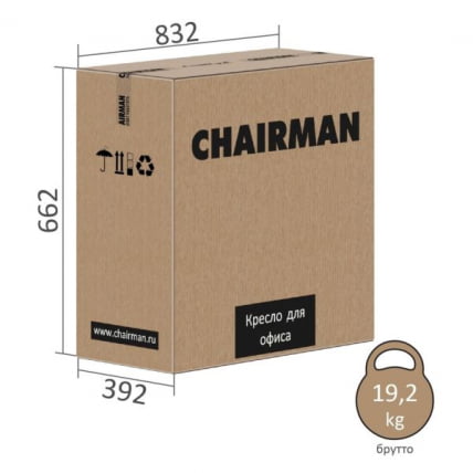 Кресло руководителя CХАИРМАН ДОМ (Хоме) 794 Черный / CHAIRMAN (Home)_6