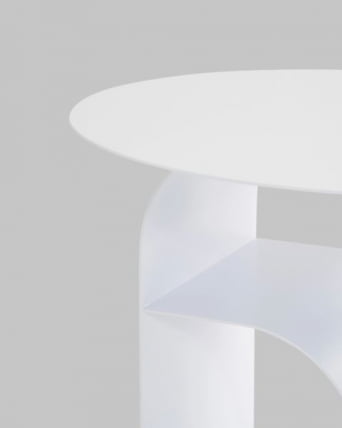 Журнальный столик Арвел металл белый / Arwel_8