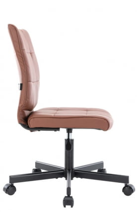 Кресло для персонала Еверпроф ЕП-300 Экокожа Коричневый / Everprof EP-300_2