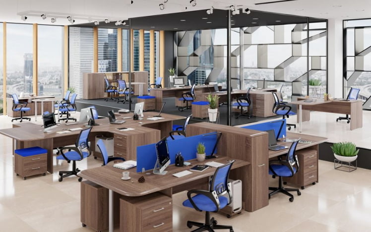 Стол письменный ВСТ 127 Дуб сонома / WST_2